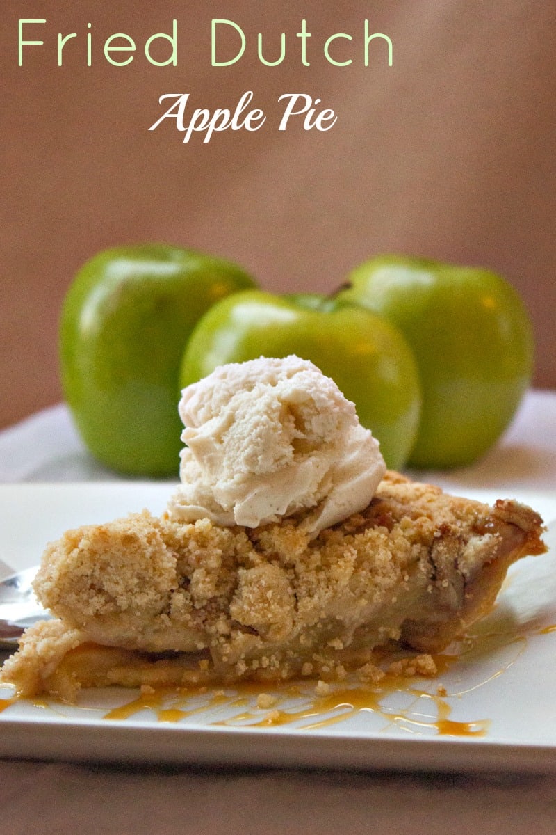 Fried Dutch Apple Pie Brown Sugar Food Blog