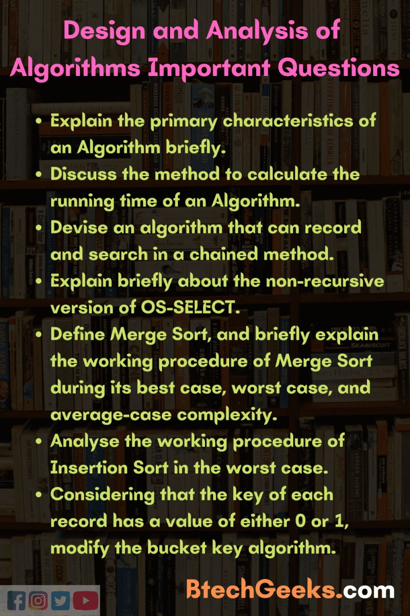 Algorithm Design Goodrich Pdf Design And Analysis Of Algorithms Notes - Best Nature Arts in HD