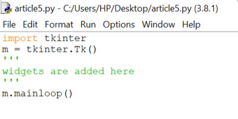 Building User Interfaces In Python With Tkinter Geeks Love Coding - Light Pattern Collection - Desktop Quality