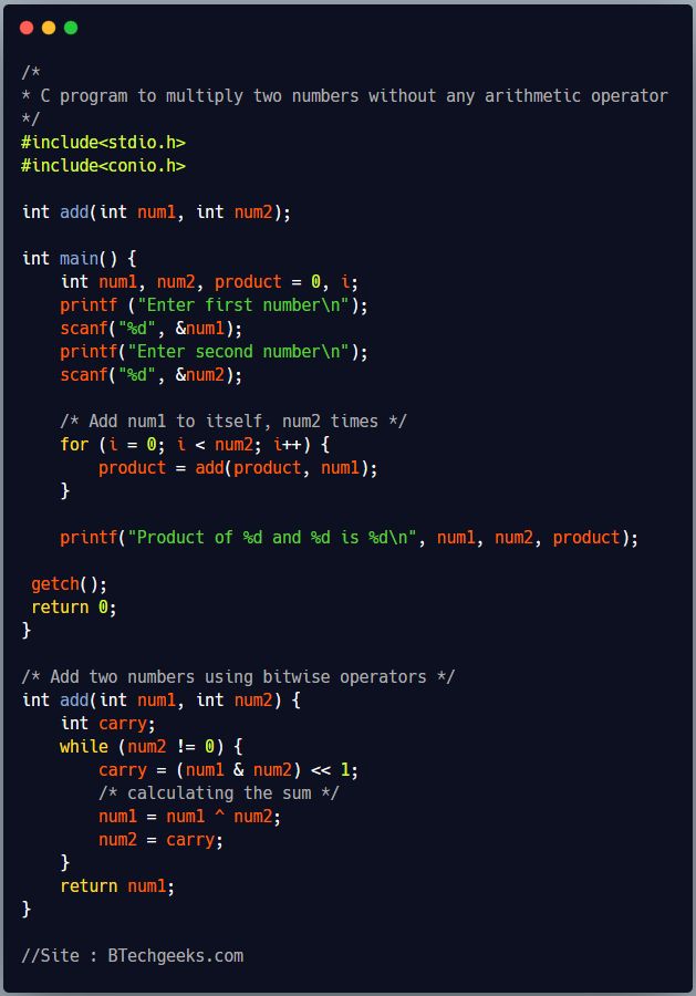 C Program To Multiply Two Numbers Using Function Codeforcoding - Premium Abstract Photo Gallery - Mobile