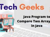 Compare Two Arraylist In Java Java Program To Compare Two Arraylist