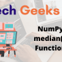 Python Numpy Median - Python NumPy Median() Function - BTech Geeks