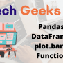 Python Pandas DataFrame Plot.bar() Function - BTech Geeks