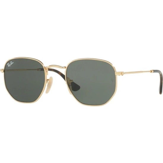 Ray-Ban 3548n 001 51 Unisex Güneş Gözlüğü Hexagonal