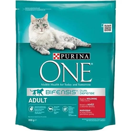 Pro Plan Purina One Sığır Etli Yetişkin Kedi Maması 800GR