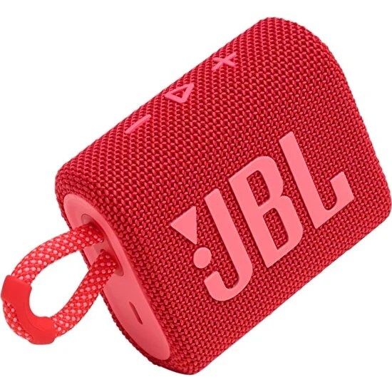 JBL Go 3 Taşınabilir Bluetooth Hoparlör – Kırmızı