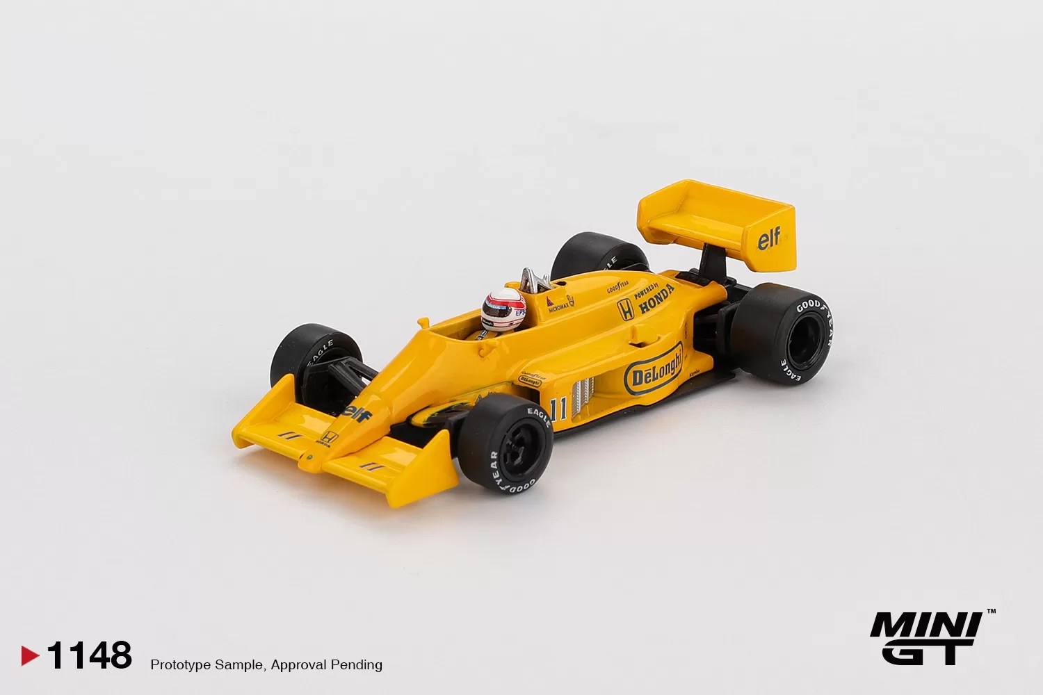 Mini GT 1/64 - Lotus 99T #11 Satoru Nakajima 1987 Monaco Grand Prix - MGT01148-L