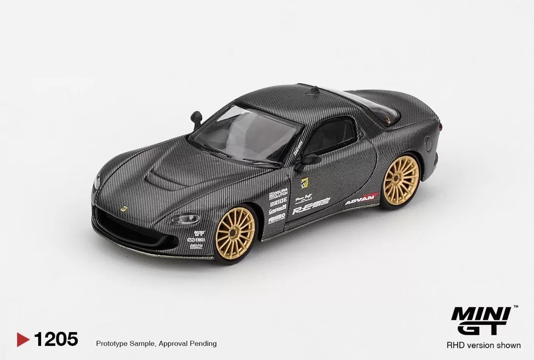 Mini GT 1/64 - Mazda RX-7 RE-Amemiya Matsukiyo KOKU 3 Rotor NA-7 TAS 2025 Best Tuned Car Award - MGT01205-R