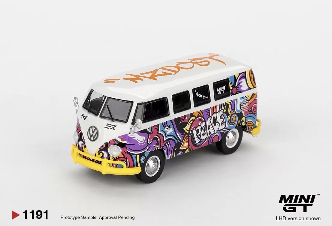 Mini GT 1/64 - Volkswagen T1 Microbus Mizu Design - MGT01191-L
