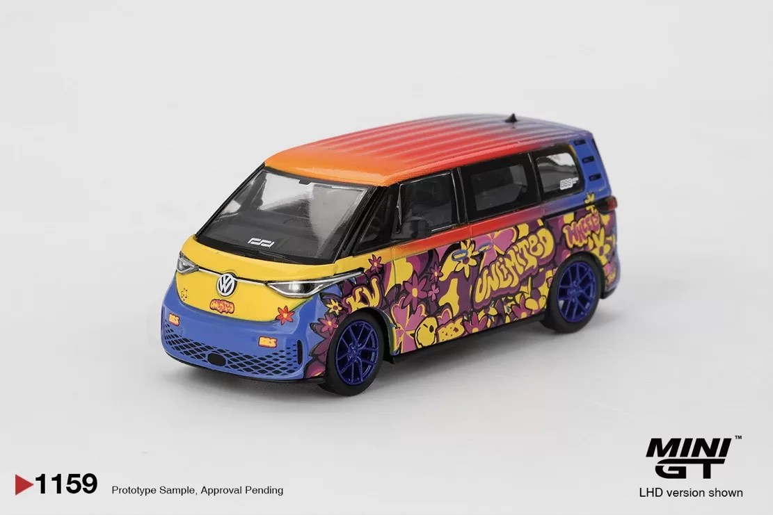 Mini GT 1/64 - Volkswagen ID.Buzz KW/BBS - MGT01159-L