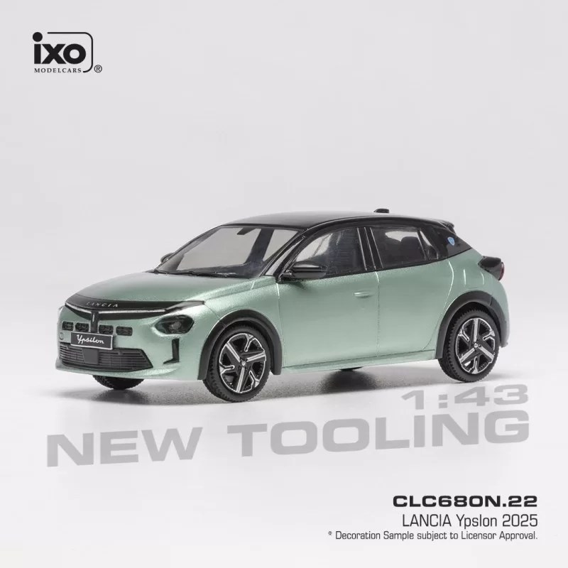 IXO 1/43 CLC680 - 2025 Lancia Ypsilon - Green / Black