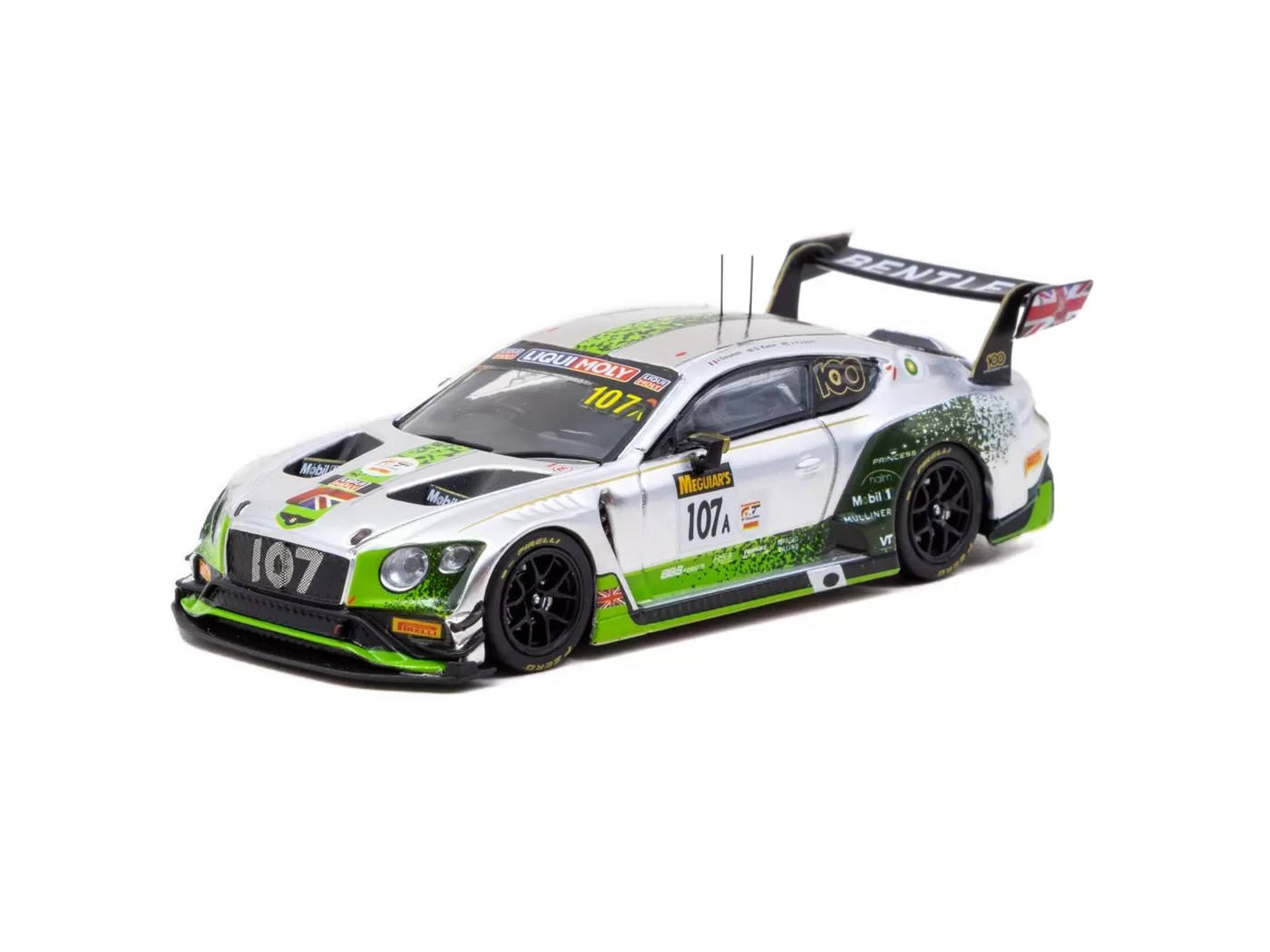 Tarmac Works 1/64 - Bentley Continental GT3 - 2019 Bathurst 12 Hour #107 - HOBBY64