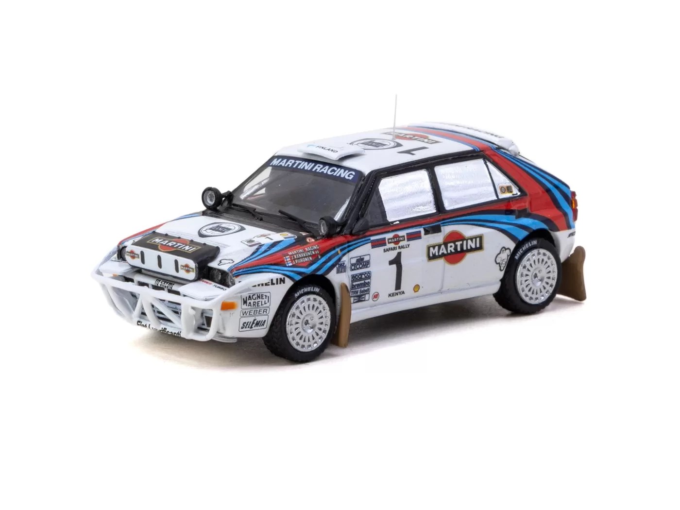Tarmac Works 1/64 - Lancia Delta HF Integrale Safari Rally 1992 #1 - HOBBY64