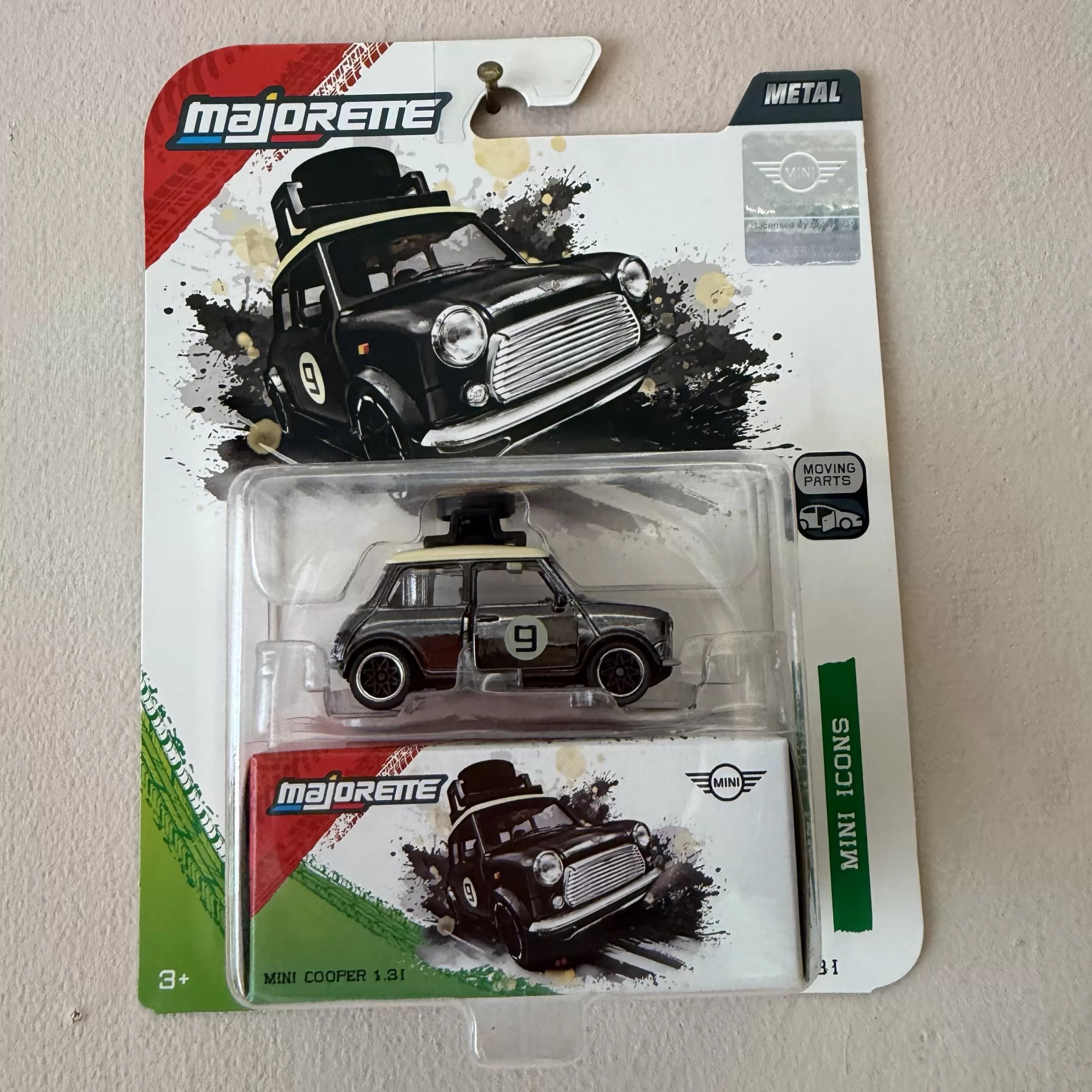 Majorette - Mini Icons Deluxe - Mini Cooper 1.3l - Silver