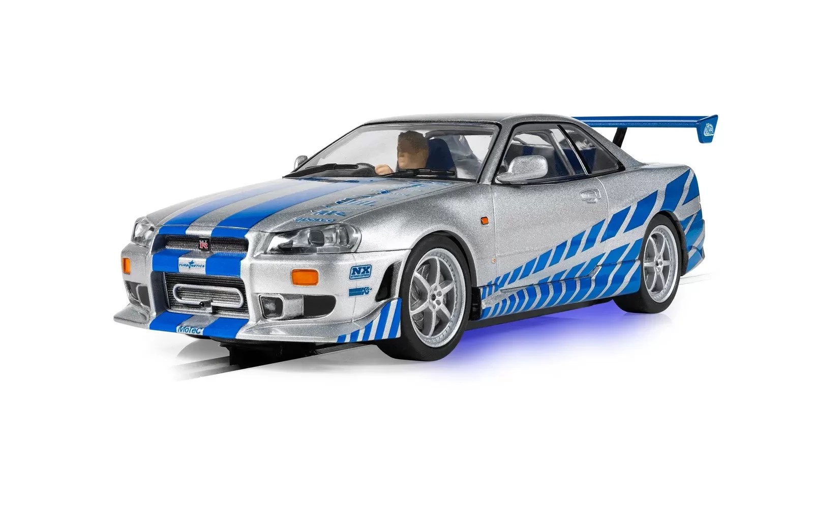 Scalextric 1/32 - Nissan Skyline GT-R (R34) - 2 Fast 2 Furious - C4674