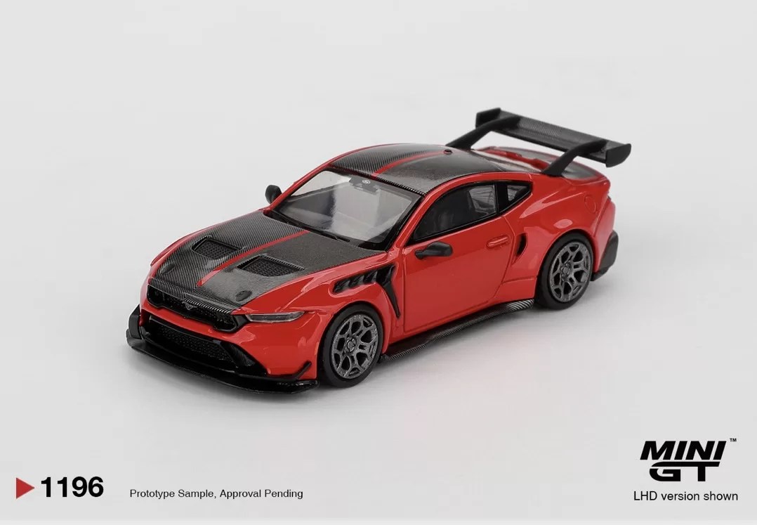 Mini GT 1/64 - Ford Mustang GTD Race Red- MGT01196-L