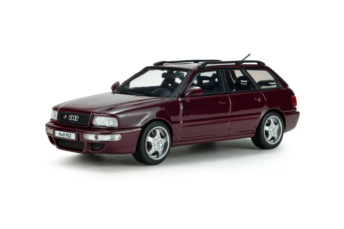 Solido 1/43 - 1995 Audi RS2 Avant - Ruby Red - S4310110
