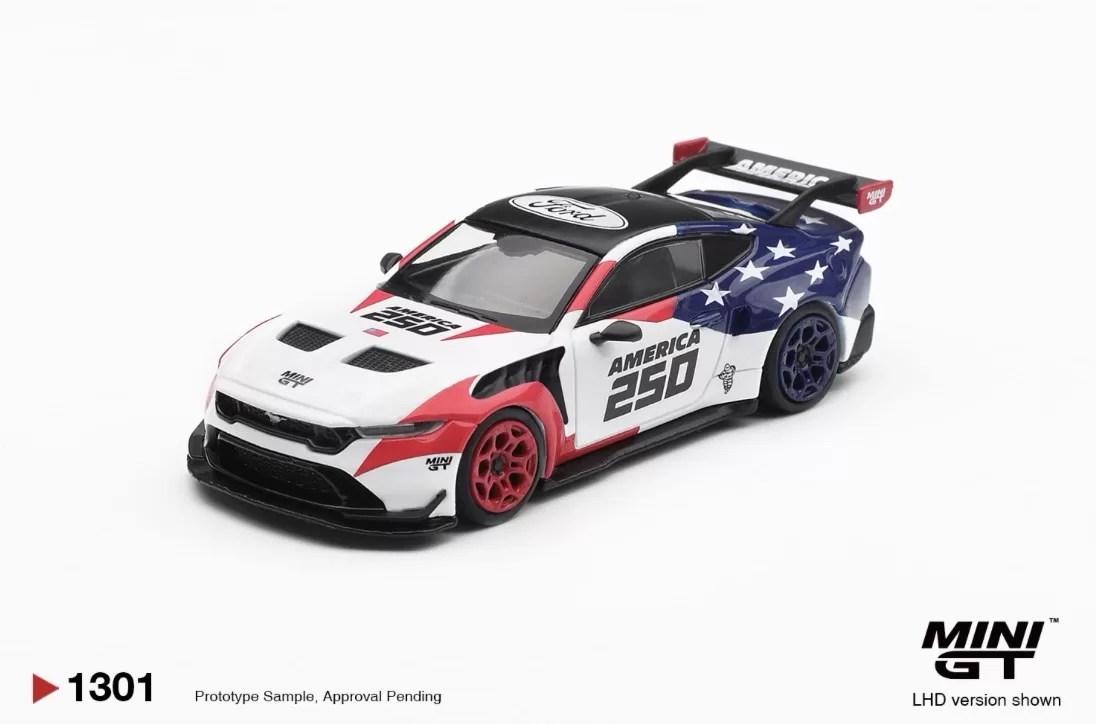 Mini GT 1/64 - Ford Mustang GTD America 250 USA Exclusive - MGT01301-L