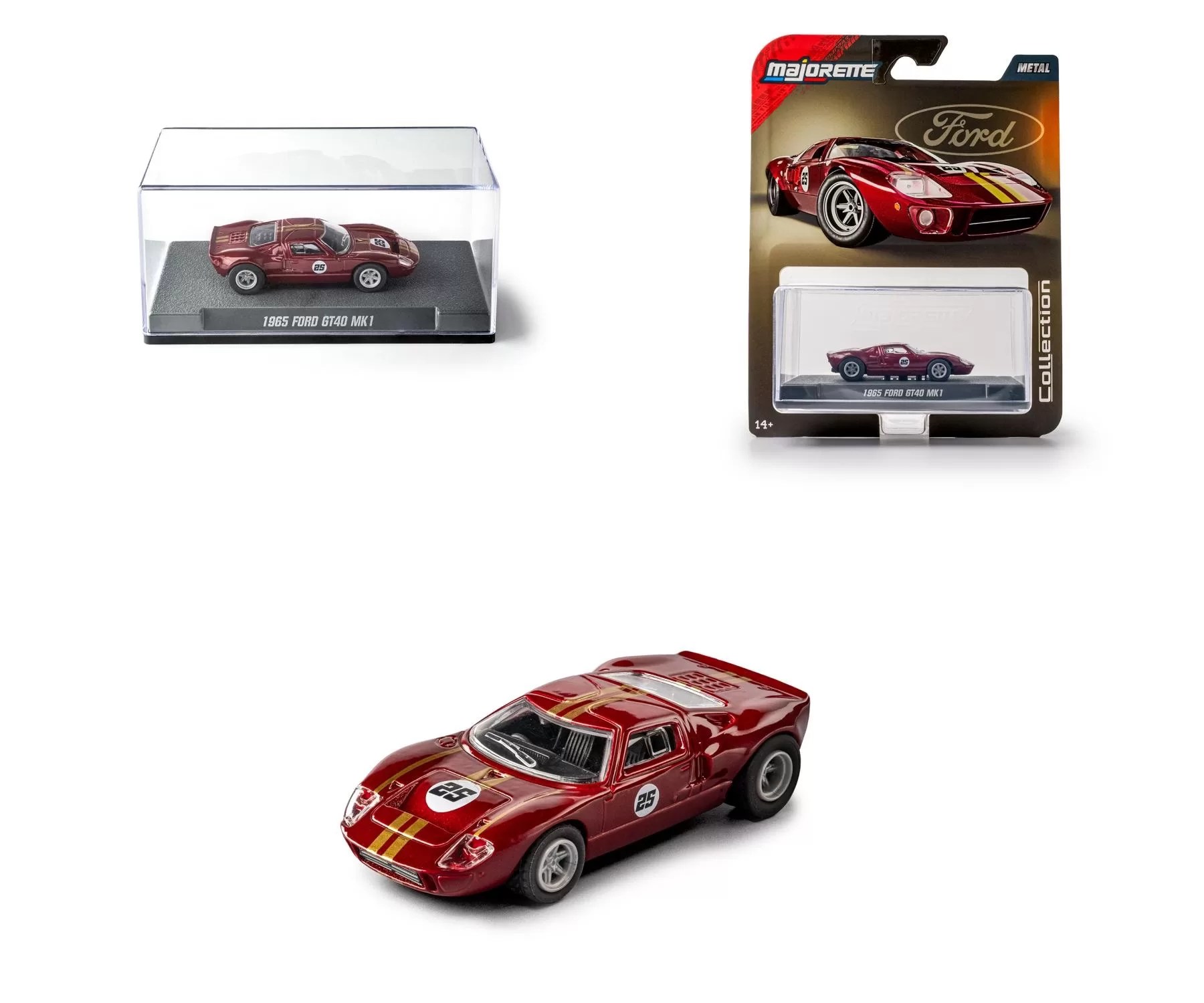 Majorette 1/64 - Collection Wave 2 - 1965 Ford GT40