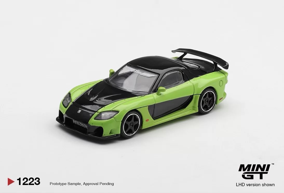 Mini GT 1/64 - Mazda RX-7 VeilSide Fortune7 Green - MGT01223-R