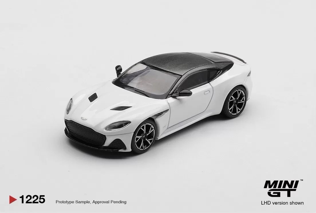 Mini GT 1/64 - Aston Martin DBS Stratus White - MGT01225-R
