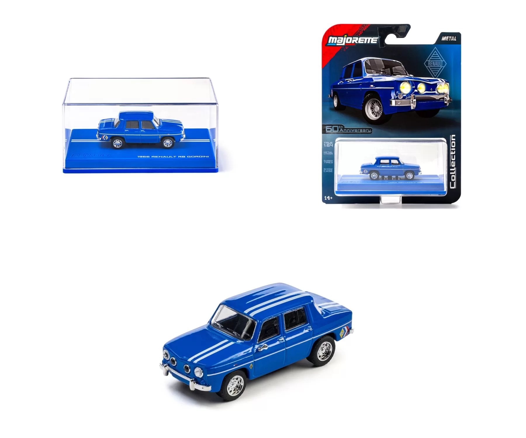 Majorette 1/64 - Collection Wave 4 - 1966 Renault 8 Gordini