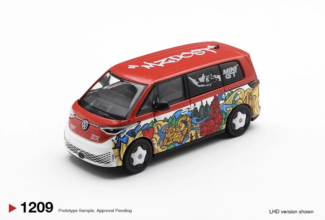 Mini GT 1/64 - Volkswagen ID.Buzz Mizu Design - MGT01209-R