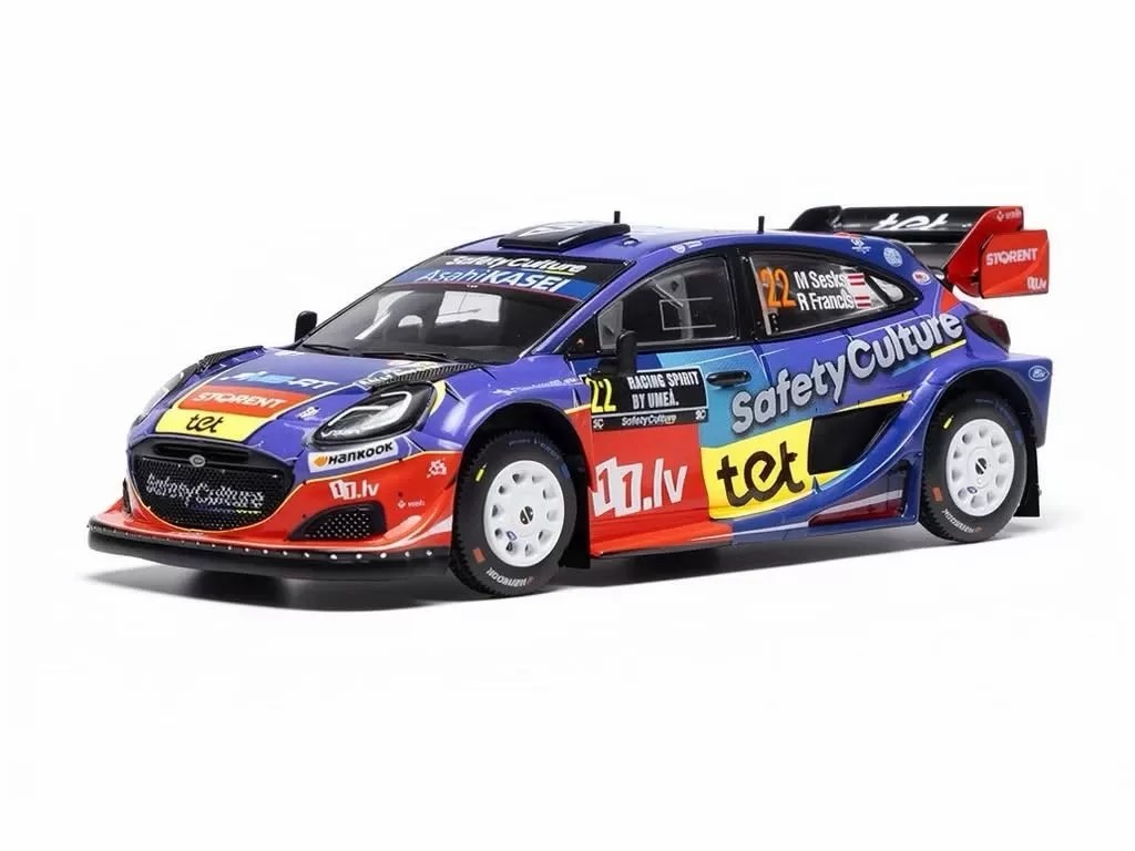 IXO 1/43 RAM990 - Ford Puma Rally1 #22 M.Sesks - R.Francis - Rally Sweden 2025