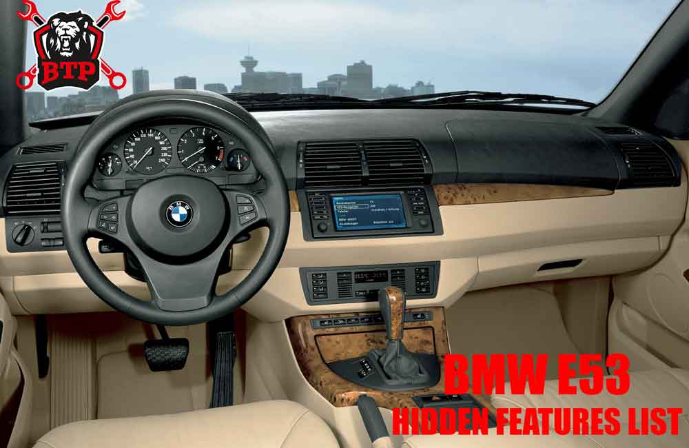 Bmw e53 hidden features list