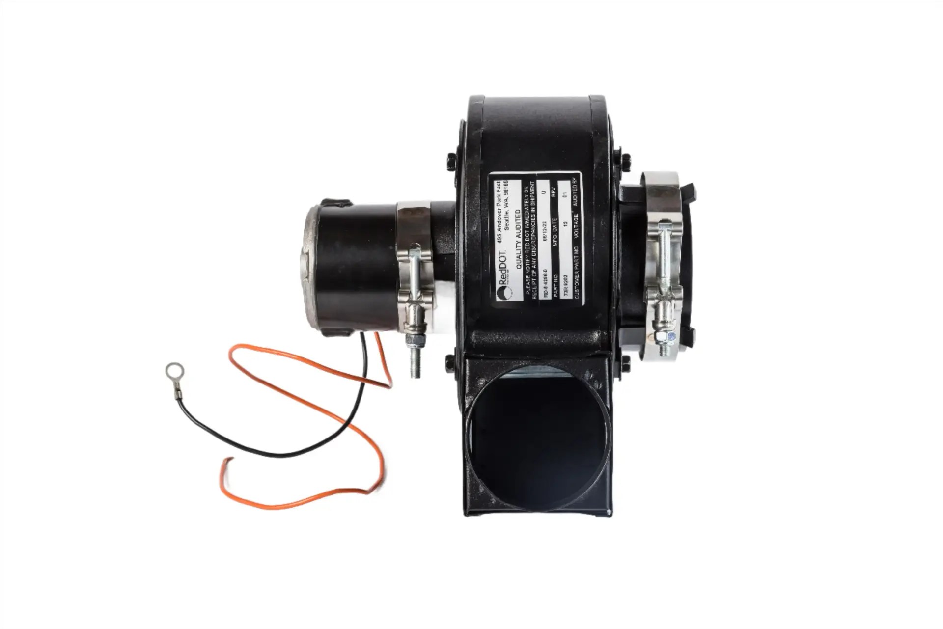 73R9202 Pressurizer Blower | 12V Mobile HVAC Cab Blower