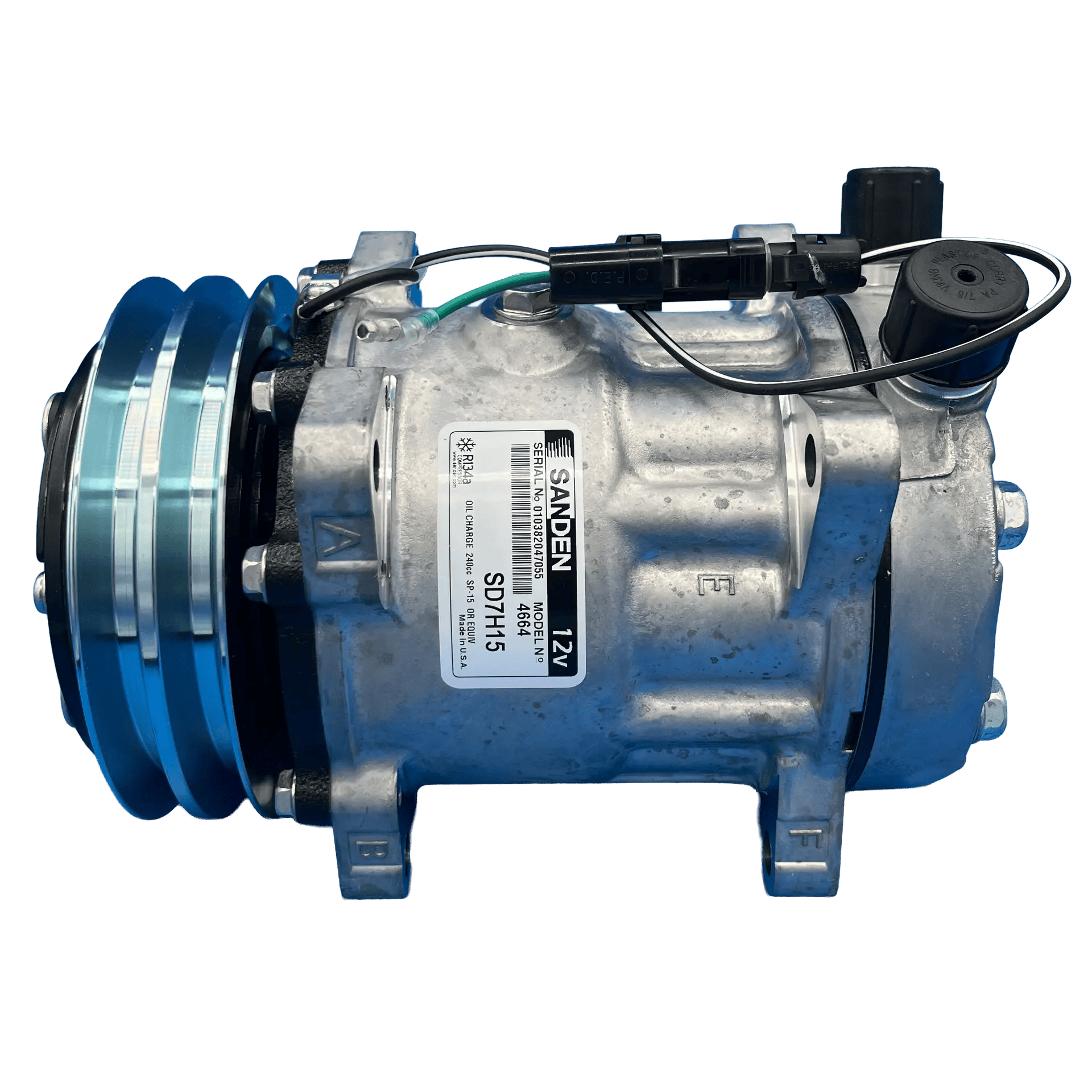 BT5-4664 12V Sanden SD7H15HD A/C Compressor | BTRAC