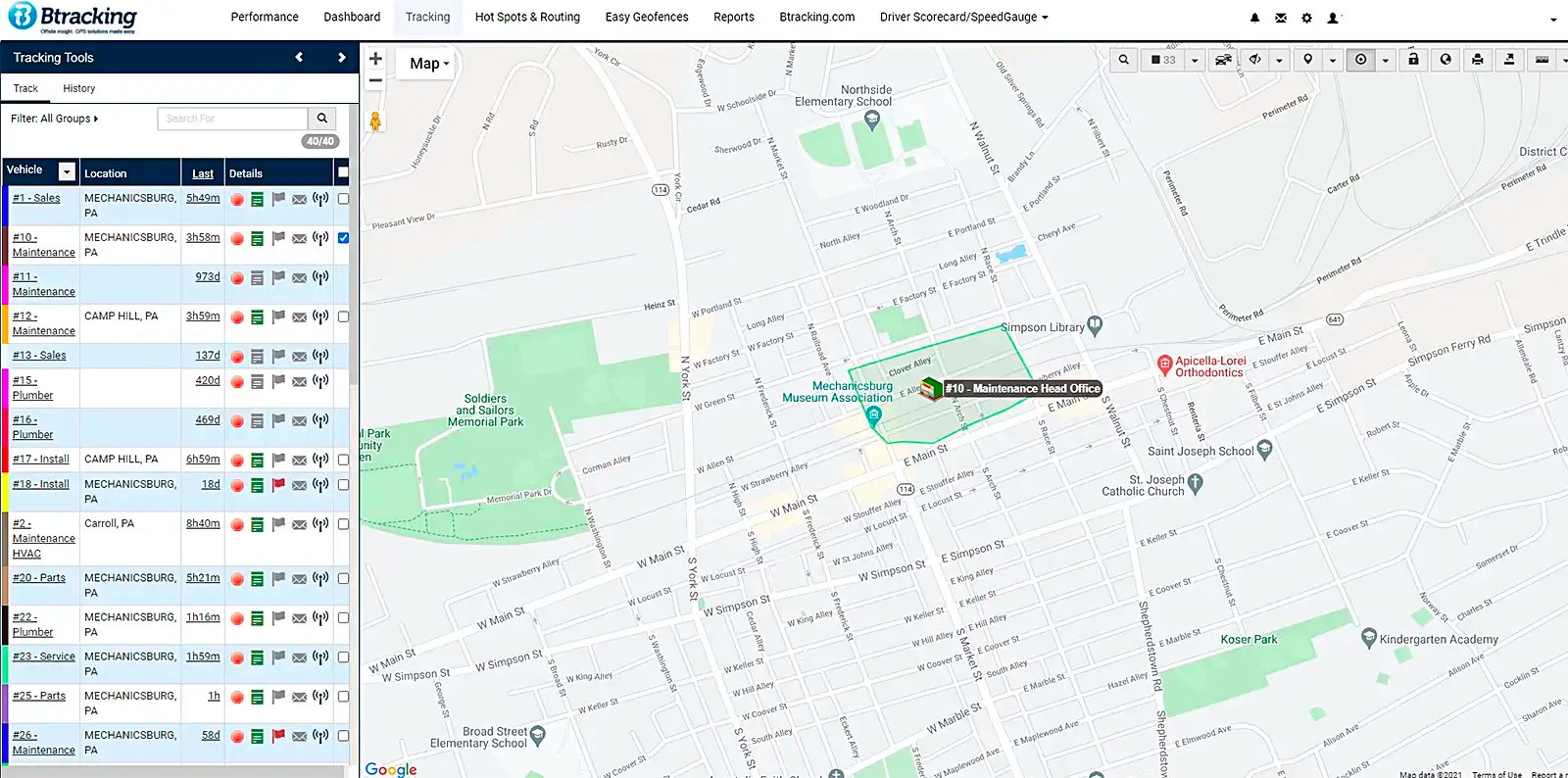 Employee GPS Tracking