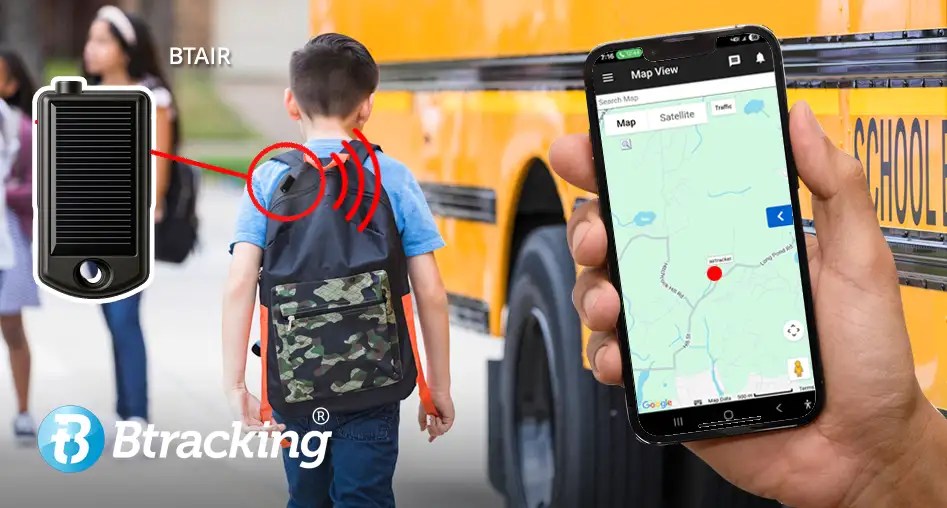 Btracking BTAIR Solar Powered Mini Air Tracker