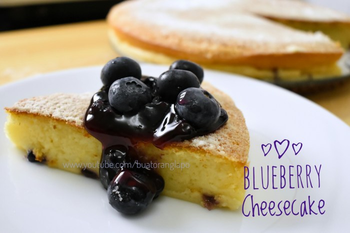 Blueberry Cheesecake