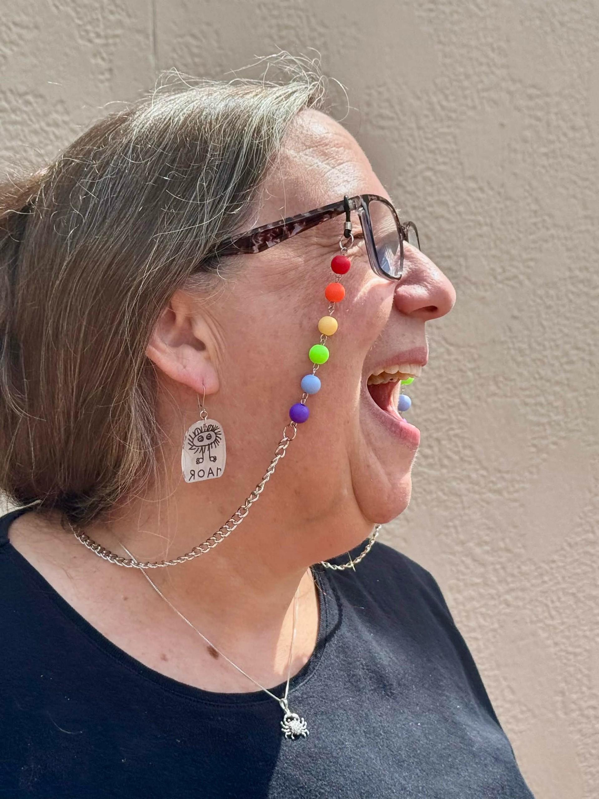 Rainbow Glasses chain