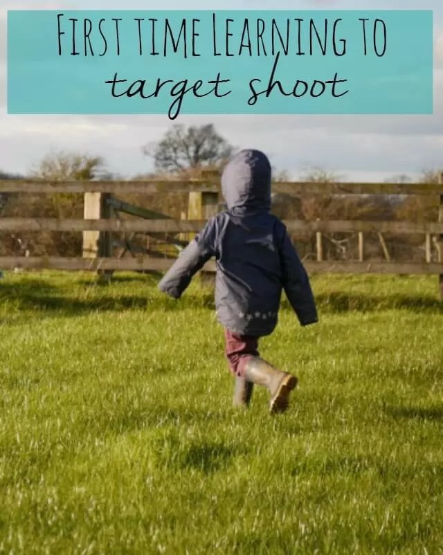 First time learning to target shoot on the farm. A way to show trust, and let him learn about discipline, safety and correct use of a gun.
