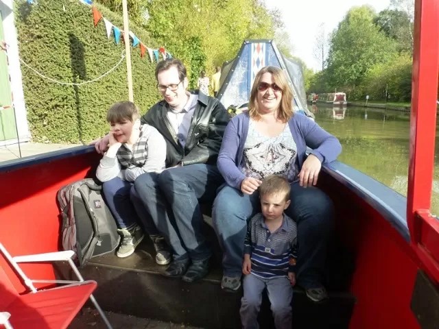 canal boat random pic