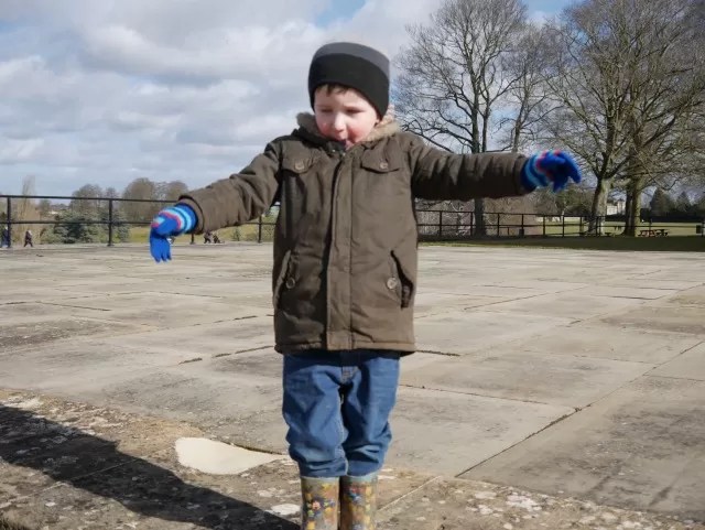 balancing at Blenheim