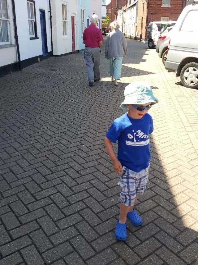 Strolling by Weymouth harbour