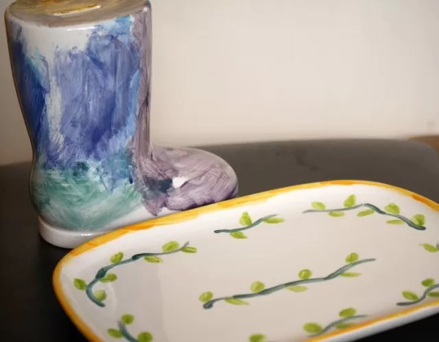 final fired pottery