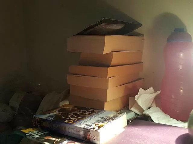 bedside table books