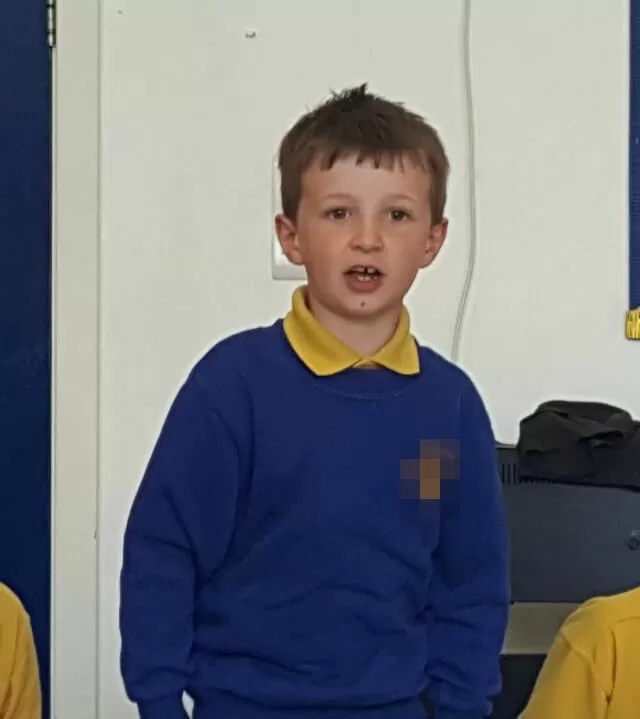 taking part in class assembly.