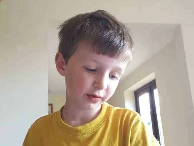 Thoughtful boy
