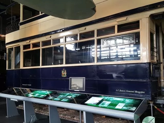 trams and buses at think tank