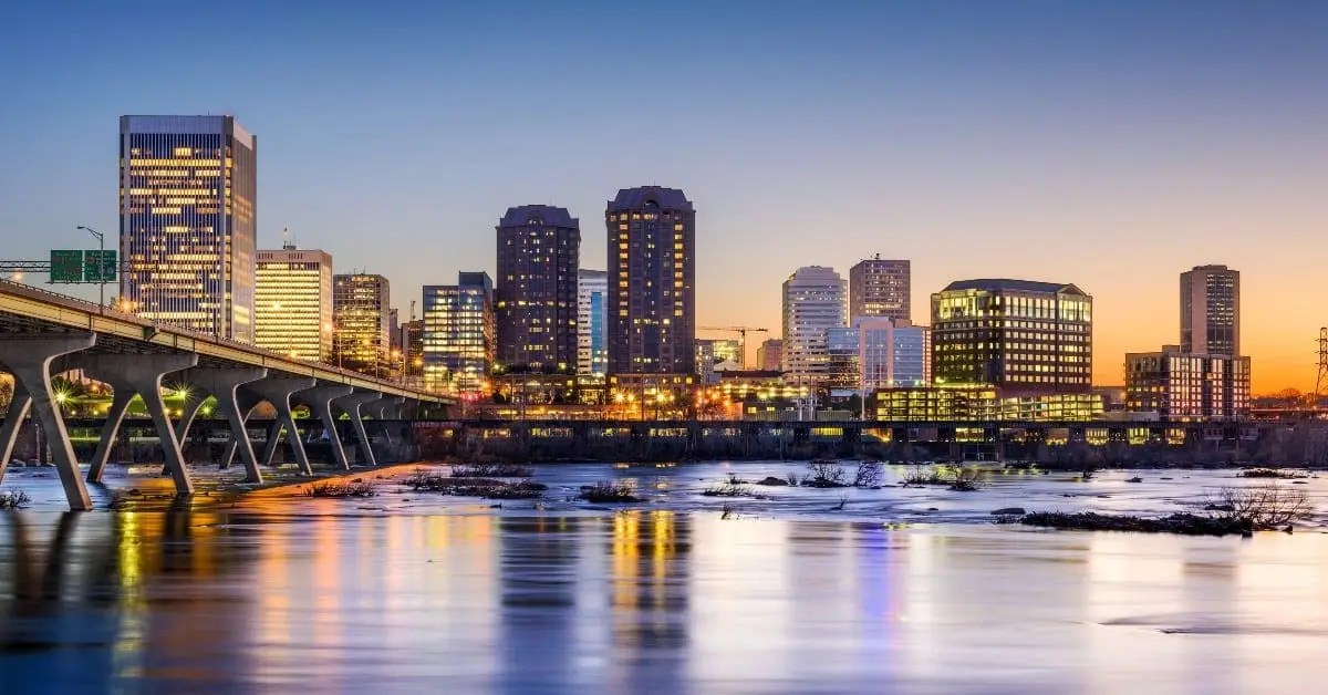 richmond virginia skyline