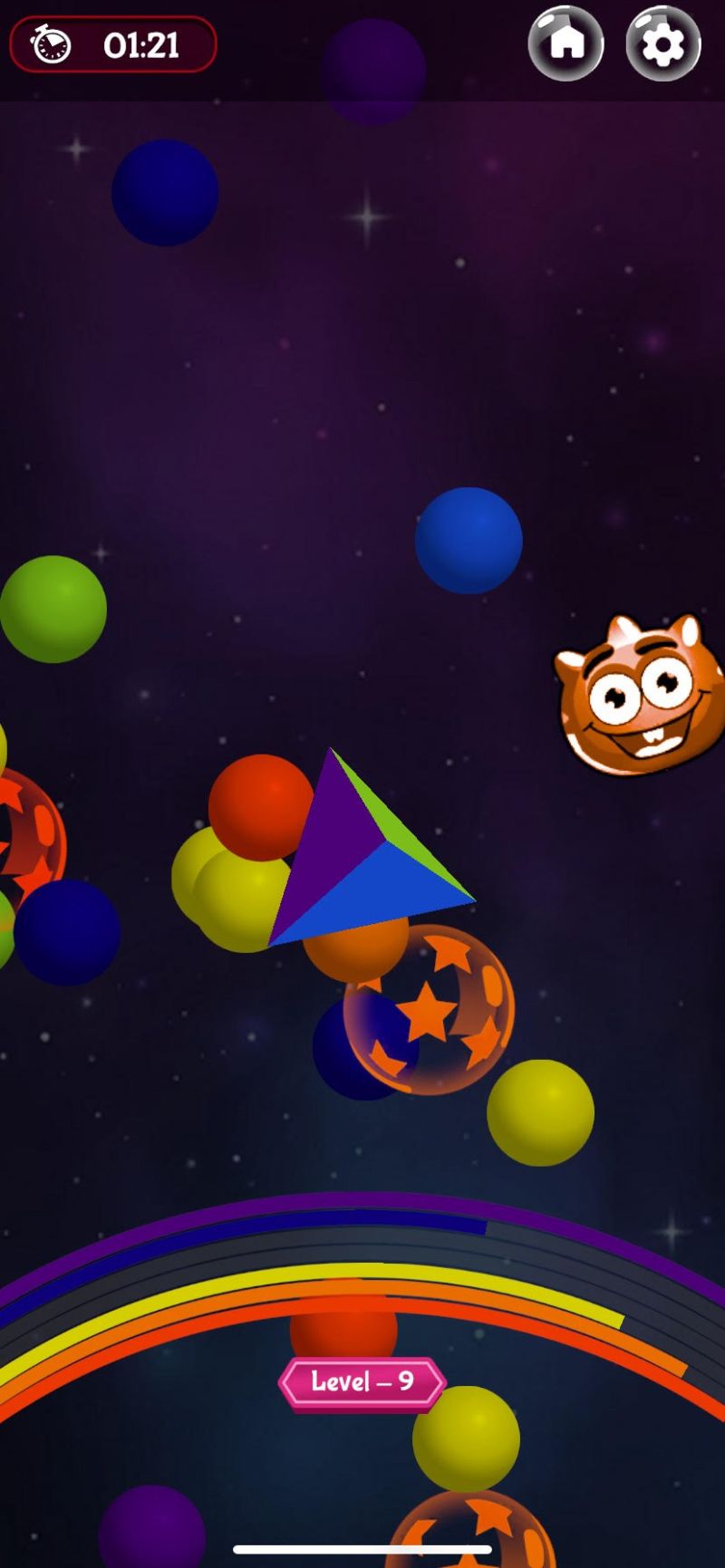 Bubble 2 Rainbow - Download Stunning Geometric Illustration | Desktop