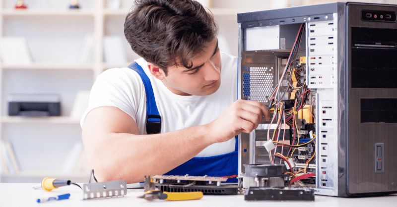 Computer Maintenance Tips Mansys It Support - Modern Sunset Design - HD