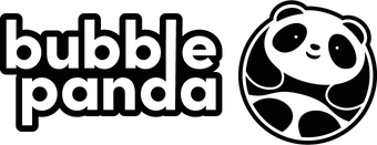 Bubble Panda Top Bubble Tea Store Delights - Premium Geometric Art Gallery - Desktop