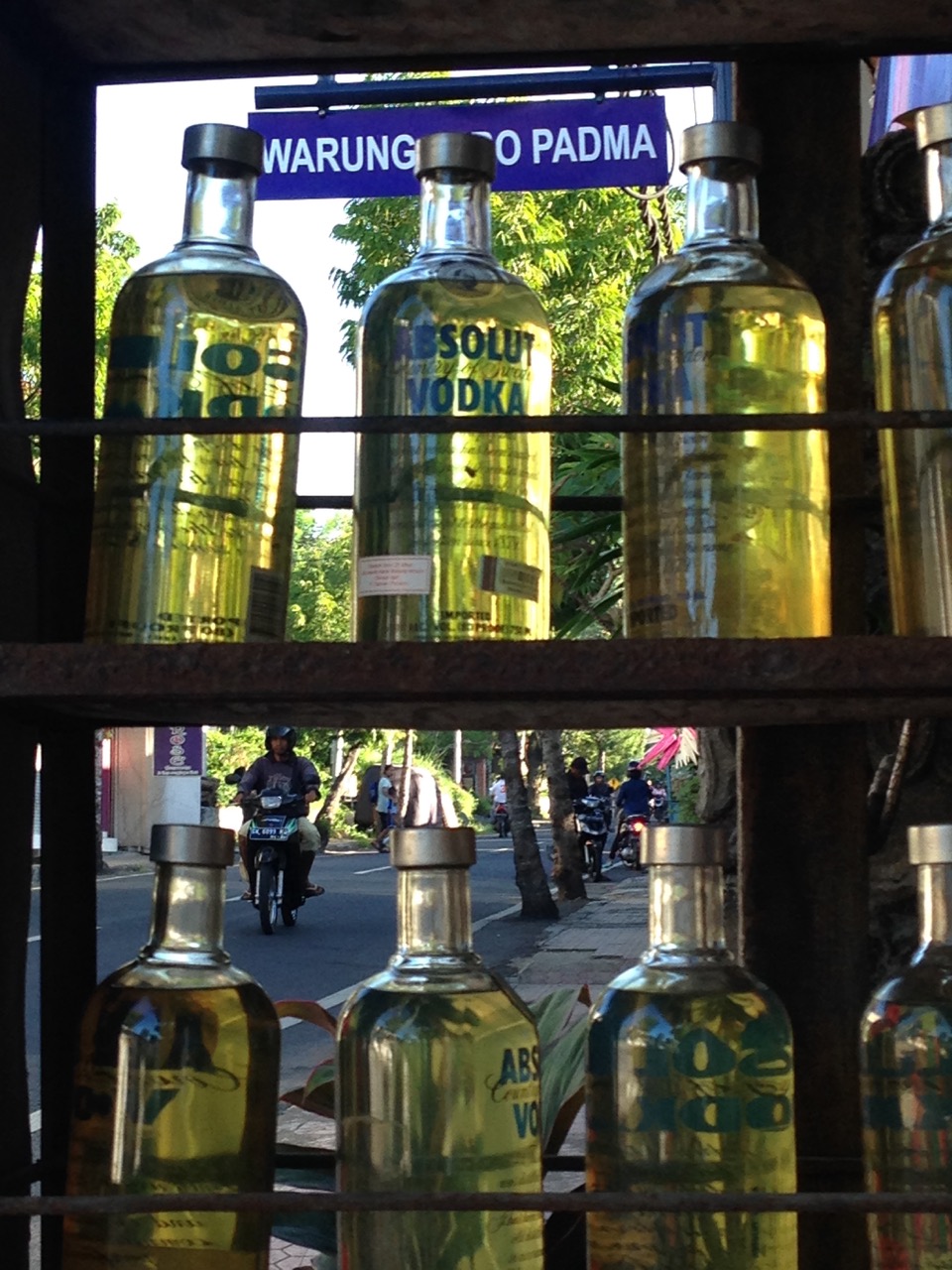 The vodka stands fuel up your scooter ;)