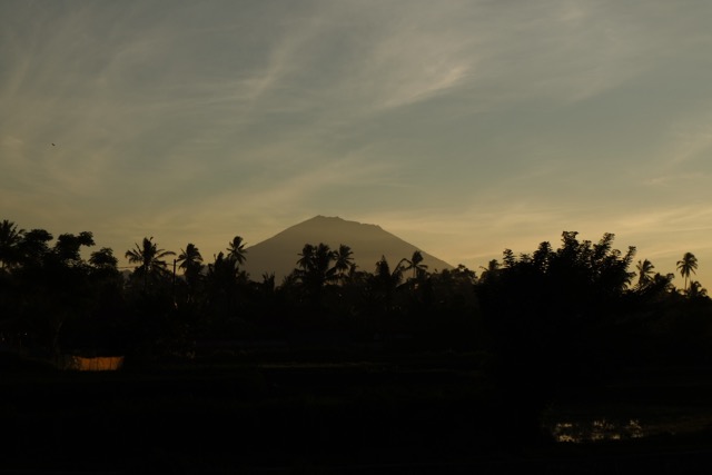 Mount Batur - view from Ubud